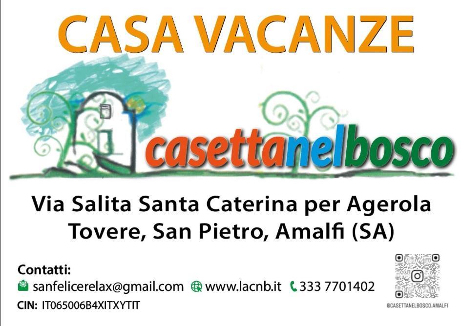 La Casetta Nel Bosco, อามาลฟี ภายนอก รูปภาพ
